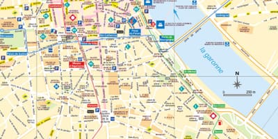 Τον οδικό χάρτη της Μπορντό, γαλλία